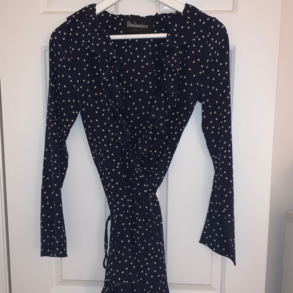 Réalisation Par Alexandra Dress Navy Star - Picture 2 of 5